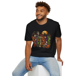 Halloween Brother Rustic Haunted Graveyard T-Shirt