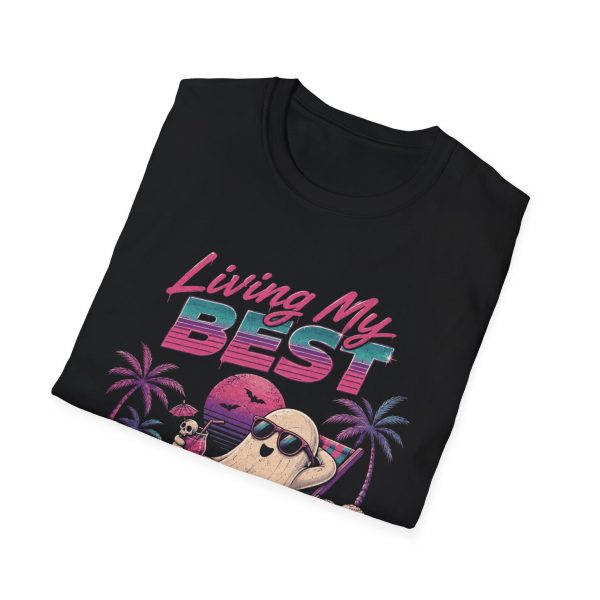 1739711527391237795_2048.jpeg Living My Best Afterlife T-Shirt