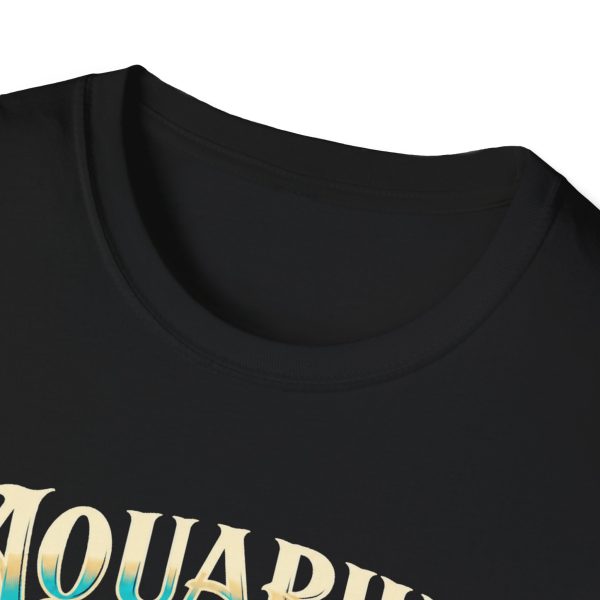 Aquarius Zodiac T-Shirt — "Original Was Always the Point" Astrological Tee