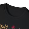Floral 'HEART' Graphic T-Shirt — Vintage Rose Bouquet Tee