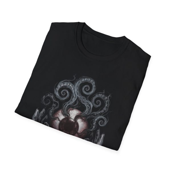 Occult Heart T-Shirt — Eldritch Hands & Spirals Gothic Tee