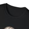 Skull Jester T-Shirt — Gothic Clown Skeleton Tee for Halloween