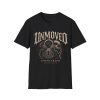 Unmoved Skull & Chains Tee — "Unshackled" Gothic Rock T-Shirt