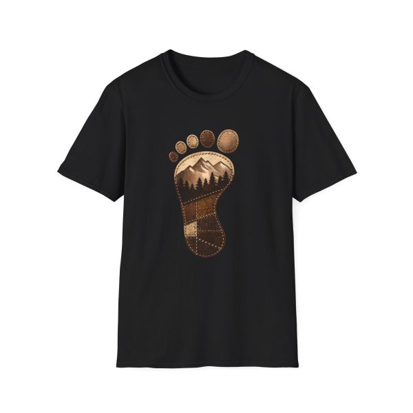 2639462786097666000_2048.jpeg Mountain Trail Footprint T‑Shirt — Rustic Hiking Nature Tee