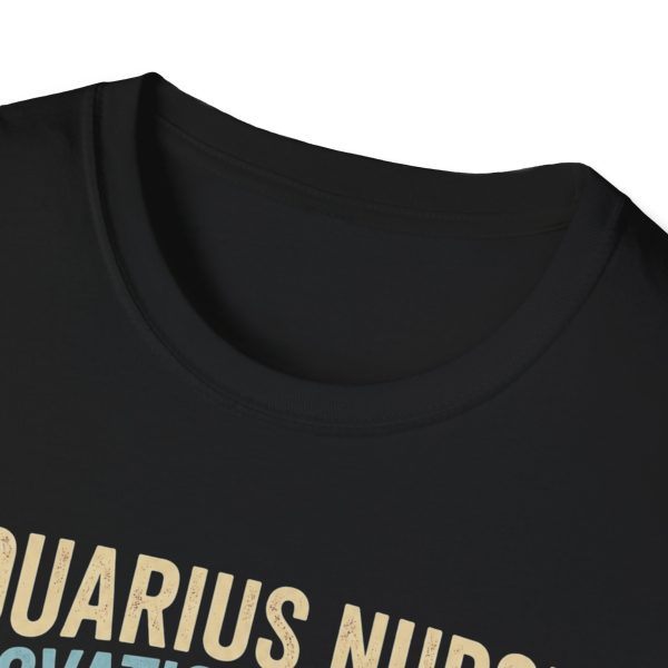 Aquarius Nurse T-Shirt — Innovation Infusion Zodiac Nursing Tee