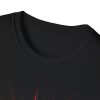 Spider Burst T-Shirt — Gothic Red Spider Web Graphic Tee