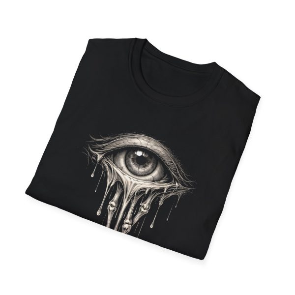 Melting Eye Graphic T‑Shirt — Surreal Dripping Eye Tee