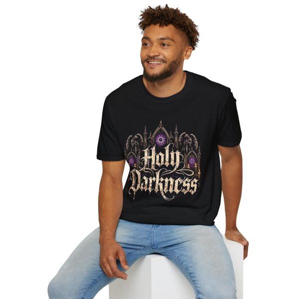 3657735504648190820_2048.jpeg Holy Darkness Gothic T-Shirt — Gothic Church Window Tee