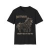 Sagittarius Zodiac T-Shirt — 'I Wasn't Built to Stay' Archer Horse Tee