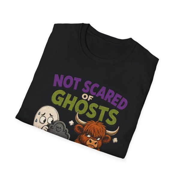 4759233962467109841_2048.jpeg Halloween T-Shirt — "Not Scared of Ghosts But Highland Cows Are Scary"