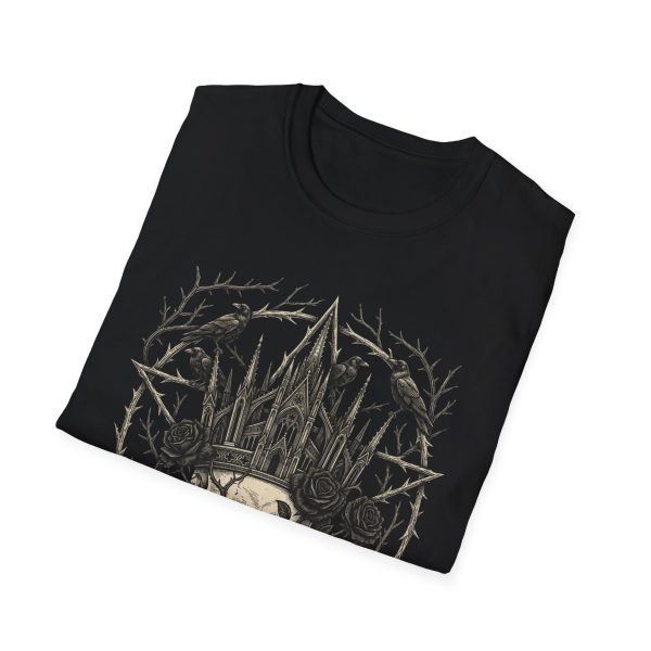 Gothic Skull T‑Shirt — "Bless Your Heart, From a Safe Distance"