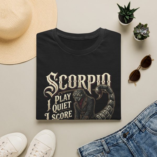Scorpio 'Play Quiet, I Score Loud' T-Shirt