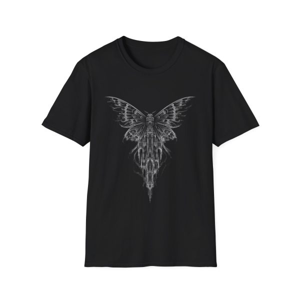 Gothic Moth Graphic T-Shirt