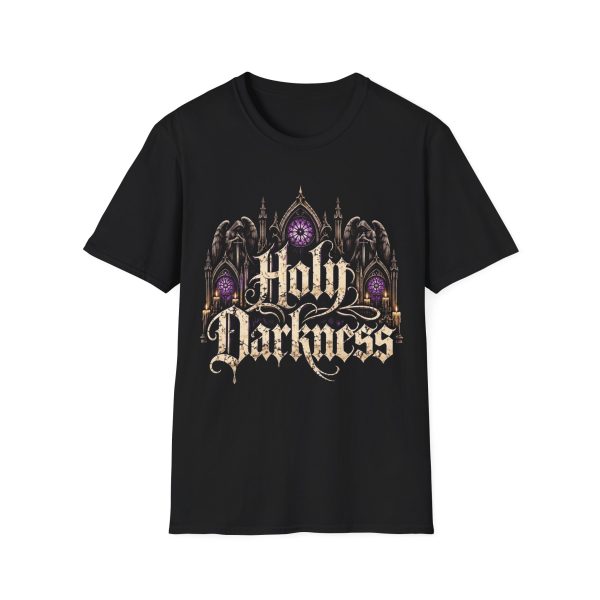 5441459788818023738_2048.jpeg Holy Darkness Gothic T-Shirt — Gothic Church Window Tee