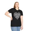 Skull Heart T-Shirt — Ornate Gothic Skull Heart Tee