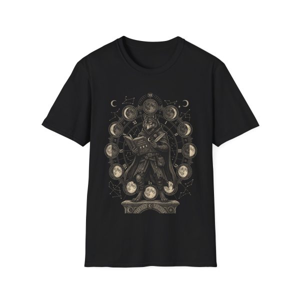 5661132983047519035_2048.jpeg Tarot Moon Phases T-Shirt — Occult Mystic Fortune Teller Tee