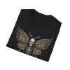 5755993005114085054_2048.jpeg Skull Moth T-Shirt — Gothic Insect Graphic Tee for Alternative Style