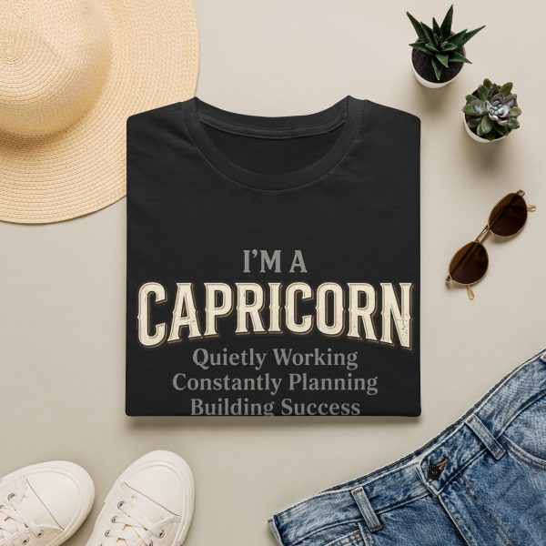 Capricorn Zodiac T‑Shirt – "I'm a Capricorn" Motivational Astrology Tee