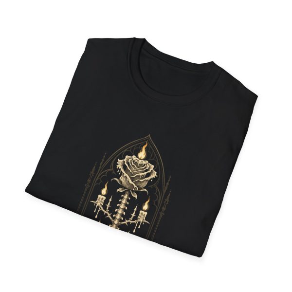 I Am My Own Light Tee — Gothic Rose Candle Inspirational T-Shirt