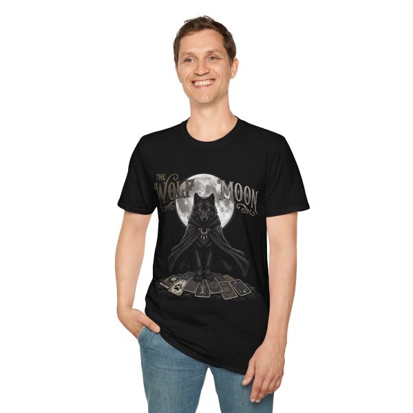 6022358526520033982_2048-1.jpeg Wolf Moon Tarot T-Shirt