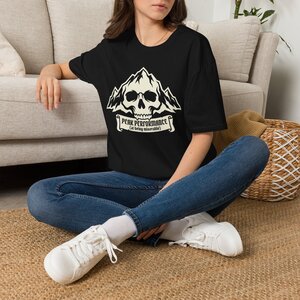 Mountain Skull T-Shirt — Peak Performance Adventure Tee