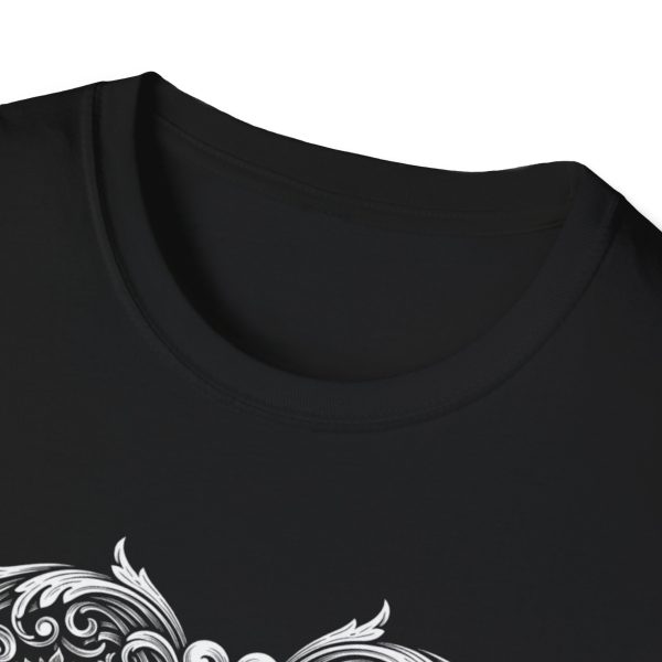 Skull Heart T-Shirt — Ornate Gothic Skull Heart Tee