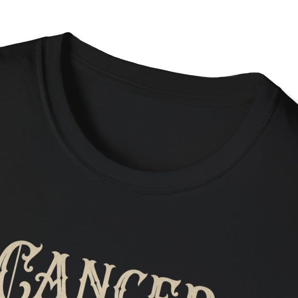 Cancer Zodiac T‑Shirt — Vintage Opossum Design, “I Care Deeply From A Safe Distance”