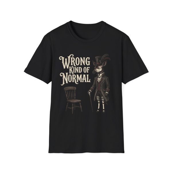 6970166367690621106_2048.jpeg Wrong Kind of Normal T-Shirt — Victorian Rabbit Illustration