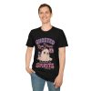 Ghosted by Real People T-Shirt — Cute Pink Ghost Friends Paranormal Tee