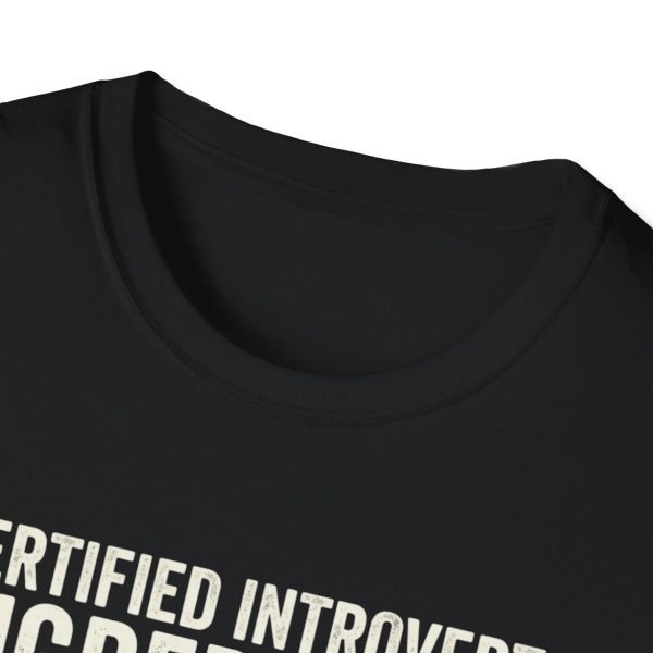 Certified Introvert Ingredients T-Shirt — Funny Introvert Nutritional Facts Tee