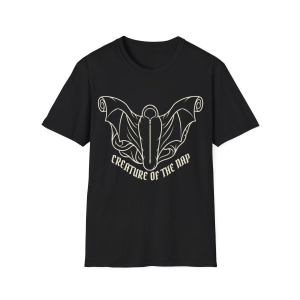 7139455159942400050_2048.jpeg Creature of the Nap T-Shirt — Funny Bat Nap Lover Tee