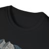Pug Mountain Graphic T-Shirt — Whimsical Nature-Inspired Pug Tee