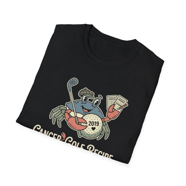 Cancer Golf Recipe T-Shirt — 2019 Crab Golfing Fundraiser Tee