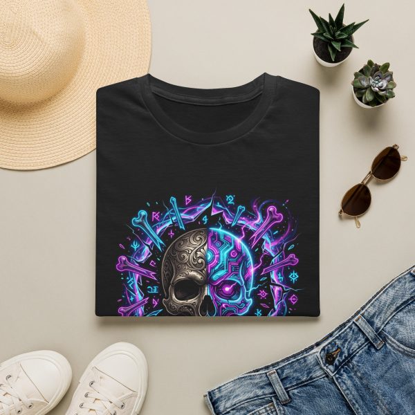 7653314031856998159_2048.jpeg Skull Portal T-Shirt — "Wrong Dimension Right Mood" Neon Graphic Tee