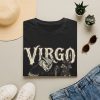 Virgo Owl T-Shirt — Zodiac Astrology Tee with 'Virgo' Graphic