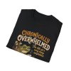 Chronically Overwhelmed T-Shirt – Funny Frog ‘Very Busy Amphibian’ Graphic Tee