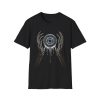 8221354599743826348_2048.jpeg Mystic Orb Skeleton Hands T-Shirt — Gothic Cosmic Eye Tee