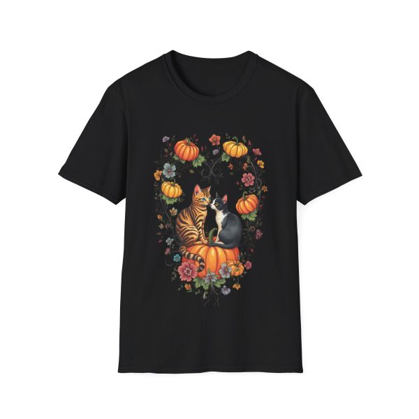 Autumn Cats & Pumpkins T-Shirt