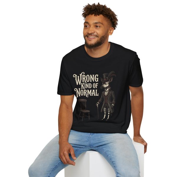 8284190602212941678_2048.jpeg Wrong Kind of Normal T-Shirt — Victorian Rabbit Illustration