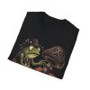 8398581161684933479_2048.jpeg Tarot Toad T-Shirt — Mystic Frog Reading with Mushroom Tarot Cards
