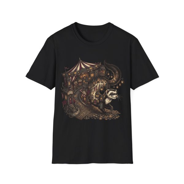 Carnival Night Kraken T-Shirt — Vintage Circus Sea Monster Tee