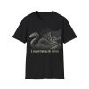 Dragon Wave T‑Shirt — 'I Stopped Fighting the Current' Vintage Fantasy Tee
