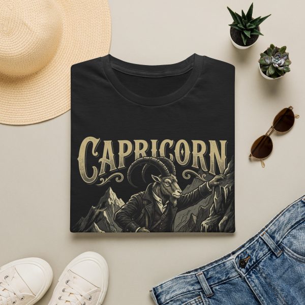 8799942023450384169_2048.jpeg Capricorn Zodiac T-Shirt — 'I Didn't Come This Far To' Goat Horoscope Tee