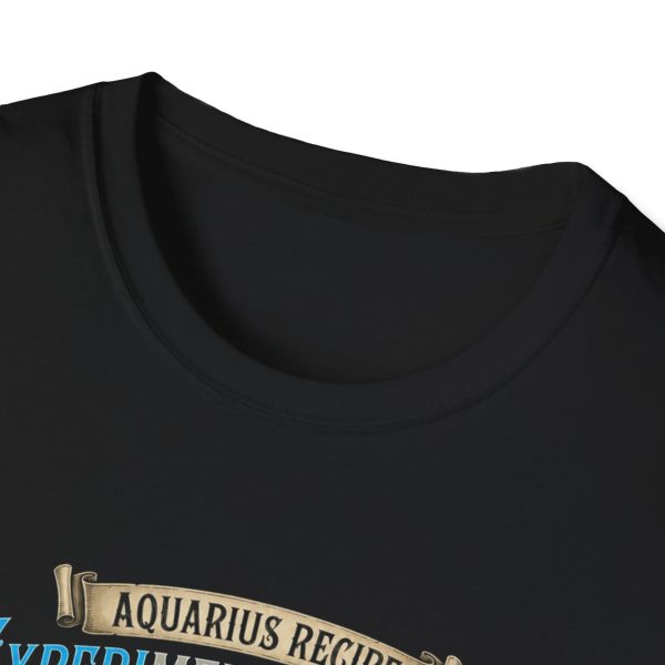 Aquarius Recipe T-Shirt - "Experimental Potion"