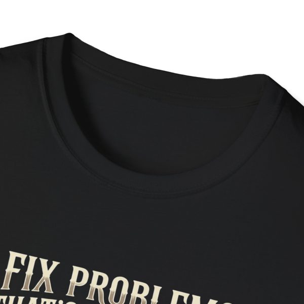 8906999690954243702_2048.jpeg Mechanic T-Shirt — "I Fix Problems, That’s What I Do" Vintage Car Repair