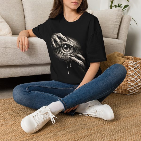 9256115119481425099_2048.jpeg Gothic Eye Graphic T-Shirt — Surreal Hand-Peeled Eye Art