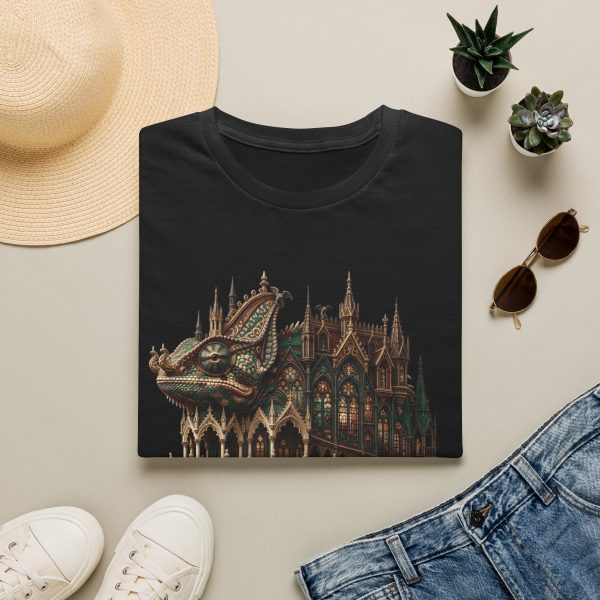 Gothic Dragon Cathedral T-Shirt