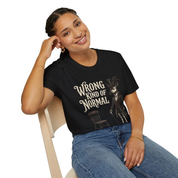 9487586649262925096_2048.jpeg Wrong Kind of Normal T-Shirt — Victorian Rabbit Illustration