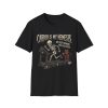 Cardio Is My Nemesis T-Shirt — Skeleton Running on Treadmill Funny Gym Tee