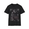 9762126577305556608_2048.jpeg Gothic Tarot Night T-Shirt — Skeleton, Coffins & Moon Occult Design